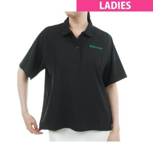 BRIEFING GOLF ブリーフィング モックネック 半袖Tシャツ ブラック系 S