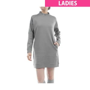 ブリーフィング　BRIEFING　ウォーム ロゴ ライン ハイネック ワンピース　レディス ブリーフィング BRIEFING ウォーム ロゴ ライン ハイネック ワンピース