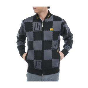 ラウドマウス　裏蓄熱フリースブルゾン　新品未使用 ラウドマウスゴルフ Loud Mouth Golf 蓄熱裏地 撥水軽量ニット