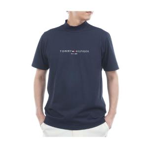 トミー ヒルフィガー ゴルフ TOMMY HILFIGER GOLF ストレッチ レイブロックワッフル モックネック半袖シャツ