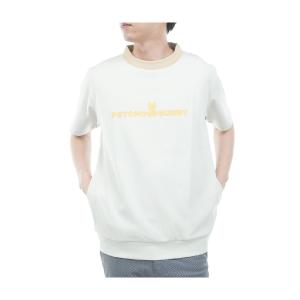 PEARLY GATES（パーリーゲイツ） モックネック 半袖Tシャツ ネイビー系