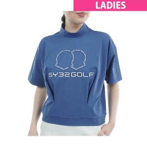 SY32 ゴルフ モックネックシャツ トップス モックネック レディース