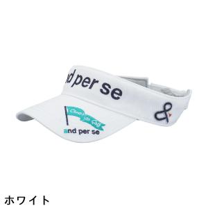 アンパスィ and per se ロゴサンバイザーの詳細画像1