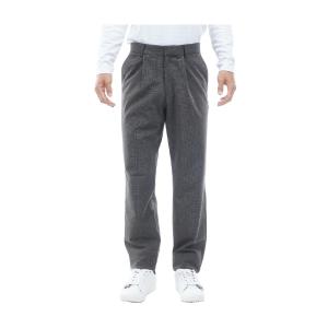 トミー ヒルフィガー ゴルフ TOMMY HILFIGER GOLF ストレッチツイード テーパードワンタックパンツ
