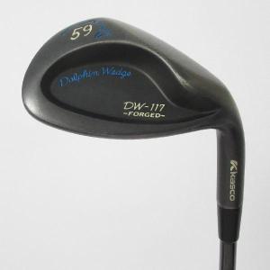 中古ゴルフクラブ 中古クラブ キャスコ DOLPHIN ドルフィンウェッジ DW-117 ウェッジ KBS HI-REV 2.0 125 BK  シャフト：KBS HI-REV 2.0 125 BK