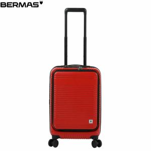 バーマス BERMAS キャリーケース スーツケース EURO CITY2 フロントオープンファスナー38L 48cm スカーレット 60295  エキスパンダブル BER6029530｜geak