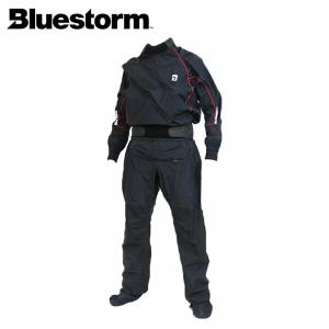 BLUESTORM ブルーストーム フィッシングウェア ドライスーツ ハイドライト ドライスーツ Black BSJ-RV403 高階救命器具 BLUBSJRV403BLK｜geak