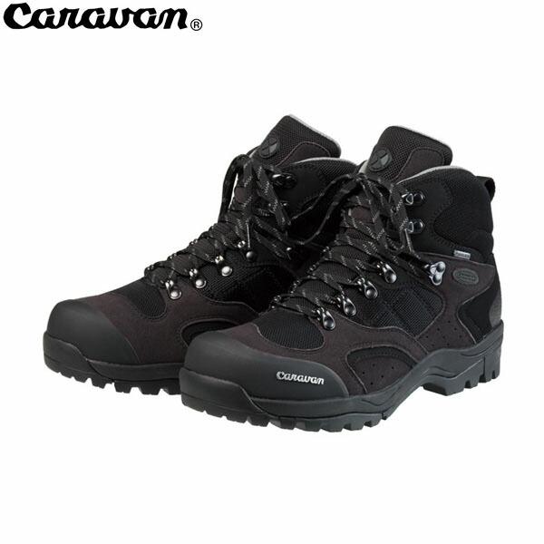 CARAVAN キャラバン トレッキングシューズ 登山靴 C 1_02S 941ブラック/シルバー ...