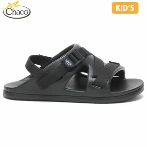 Chaco チャコ サンダル キッズ Ks チロススポーツ BLACK CHILLOS SPORT Kids 軽量 スポーツサンダル 子供 旅行 アウトドア JCH180326 CHA12367019326｜geak