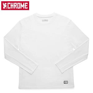 クローム クローム イシュード ショートスリーブ ティー AP488WT メンズ 長袖Tシャツ CHROME CHROME ISSUED LS TEE WHITE CRMAP488WT｜geak