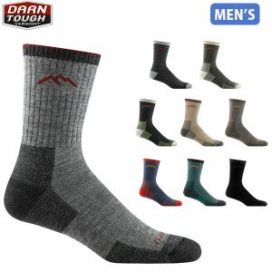ダーンタフバーモント 靴下 メンズ ハイカー マイクロクルー ミッドウェイト クッション メリノウール ソックス トレッキング DARN TOUGH DAR19441466