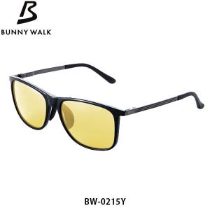 バニーウォーク BUNNY WALK 偏光サングラス BW-0215Y シャイニーブラック YELLOW / NIGHT LENS ジールオプティクス ZEAL OPTICS GLE4580274171317｜geak