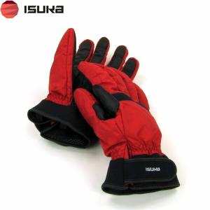 イスカ ISUKA ウェザーテック レイングローブ M レッド 手袋 完全防水  キャンプ 登山 アウトドア 239319 ISU239319｜geak