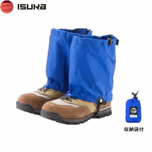 イスカ ISUKA ウェザーテック ショートスパッツ ロイヤルブルー ゲイター 透湿防水 防風 キャンプ 登山 アウトドア 247212 ISU247212｜geak