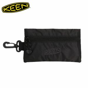 キーン 財布 ユニセックス ハーベスト マテリアル ロング カード ホルダー KEEN ユニセックス HARVEST MATERIAL LONG CARD HOLDER BLACK×BLACK KEE1025938｜geak