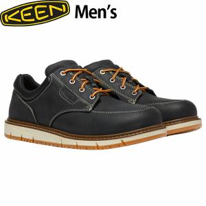 キーン ワークシューズ メンズ サンノゼ オックスフォード KEEN MEN SAN JOSE OXFORD BLACK×OFFWHITE KEE1026708｜geak