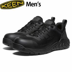 キーン KEEN メンズ 靴 アルヴァダ イーエスディー ワークシューズ スニーカー静電モデル ARVADA ESD Men Black/Black KEE1027687｜geak