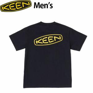 キーン メンズ オーシーアールピー シーアンドビー ロゴ ティー KEEN MEN OC／RP C&B LOGO TEE BLACK×KEENYELLOW KEE1028277｜geak