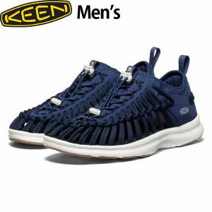 キーン KEEN メンズ 靴 ユニーク オースリー スニーカー サンダル UNEEK O3 Men Naval Academy/Birch 抗菌防臭 KEE1028674｜geak