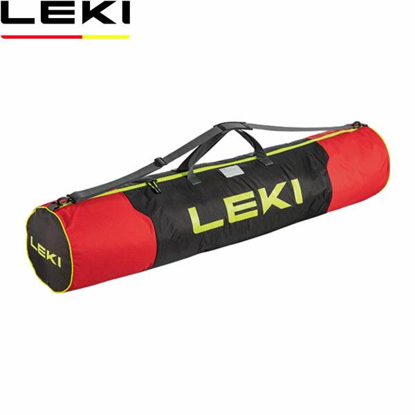 LEKI レキ ポールバッグ 140（15ペア対応） 897ブラック/レッド トレッキングポール収納...