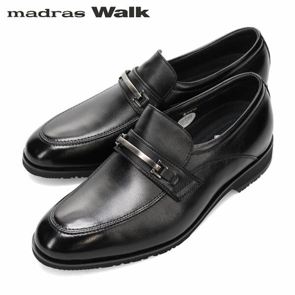 マドラスウォーク madras Walk メンズ ゴアテックス 甲ゴムビットローファー ビジネスシュ...