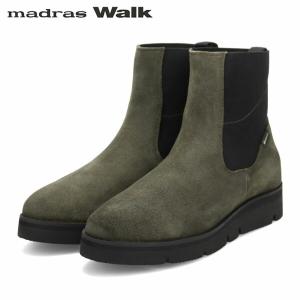 マドラスウォーク madras Walk レディース ゴアテックス サイドゴアブーツ レザー MWL1110 D-KHAKI-S 防水透湿 MADMWL1110DKHSの商品画像