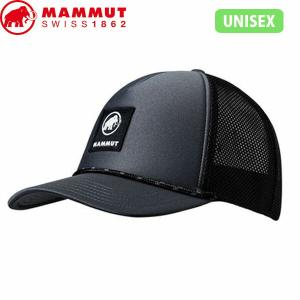 マムート MAMMUT メンズ レディース 帽子 キャップ Crag Cap Logo steel メッシュ素材 アウトドア MAM1191013400226｜geak