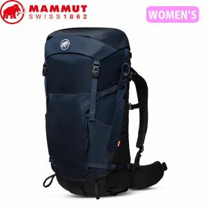 マムート MAMMUT レディース リュック バックパック Lithium 40L Women marine-black ハイキング トレッキング アウトドア MAM2530007505975｜geak