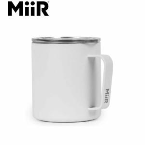 ミアー MiiR タンブラー 蓋 マグカップ コップ 保温 保冷 ダブルウォール Camp Cup White 12oz/354ml CCUSL1SV12001 MII0840150800491 国内正規品｜geak