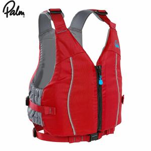 パーム Palm ライフジャケット PFD Questクエスト(L3) レッド レジャー性能鑑定適合品（L3） カヌー カヤック 11459（L3-QE23） 高階救命器具 PAL11459RED｜geak