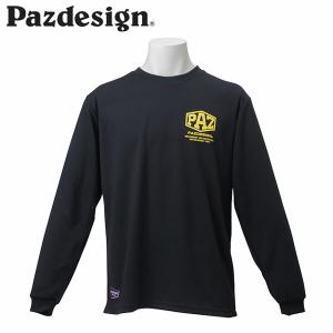 パズデザイン Pazdesign ドライロングTシャツ ブラック PCT-023 釣り アウトドア オールシーズン PAZPCT023BLK｜geak