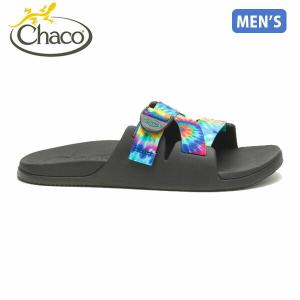 Chaco チャコ メンズ チロス スライド Ms CHILLOS SLIDE DARKTIEDYE（JCH108033） サンダル 軽量 スライドサンダル  海 プール  CHA12366155033 国内正規品｜geak