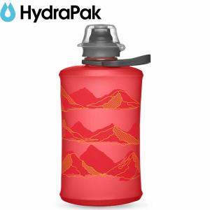 ハイドラパック Hydrapak ストウマウンテン 350mL レッドウッド ハイドレーション コンパクト ポータブル 水筒 キャンプ アウトドア Z-HYDGS340RM｜geak