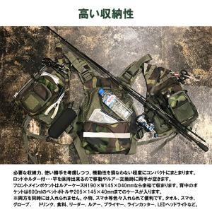 フィッシングベスト フローティングベスト ショ...の詳細画像4