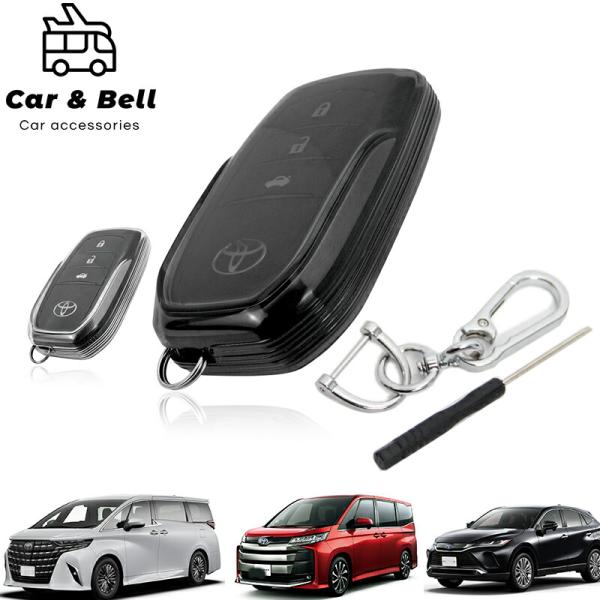 スマートキーケース トヨタ 40系 アルファード ヴェルファイア 80系ハリアー 90系 ヴォクシー...