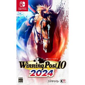 【送料無料・即日出荷】【新品】Nintendo Switch Winning Post 10 2024(ウイニングポスト10 2024) 通常版 051383｜ゲームだらけ2号店