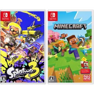 【お買い得セット】【送料無料・即日出荷】【新品】Switch「スプラトゥーン3」+「Minecraft」セット 050210,050836｜geamedarake2-store