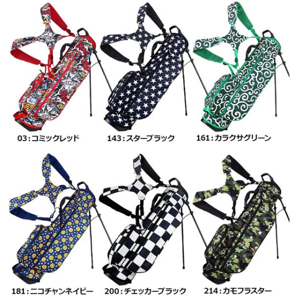 【送料無料】アズロフ AZROF スリムスタンド キャディバッグ 6.5インチ AZ-SLCB01