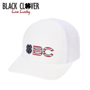 【送料無料　メール便】Black Clover ブラッククローバー キャップ BC FLAG HD PATCH / WHITE (BC5MFA69)｜gearmove