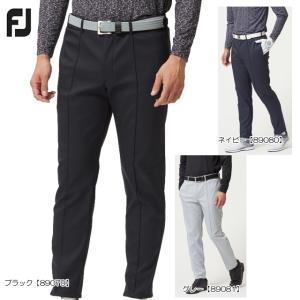 【50%半額】【送料無料】  FOOTJOY フットジョイ 裏フリースピンタック パンツ FJ-F22-P04｜gearmove