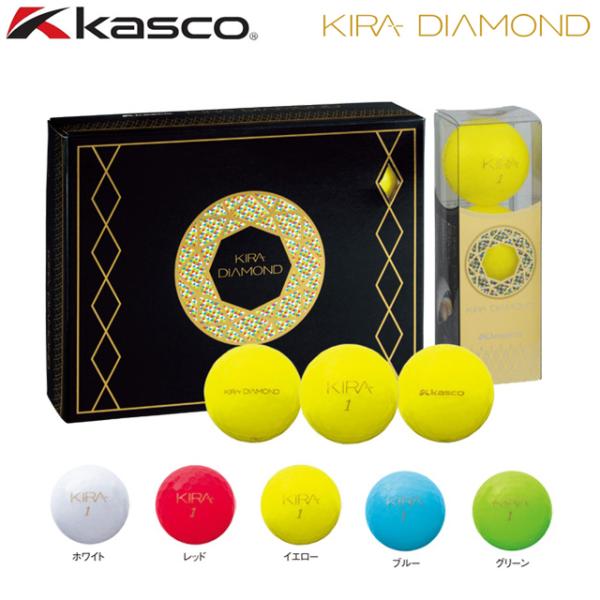 【送料無料】【２ダースセット】キャスコ kasco KIRA DIAMOND キラダイヤモンド ゴル...