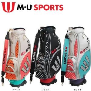 【送料無料】【32%OFF】【2015年モデル】MU SPORTS ローリングソール キャディバッグ 703R2100