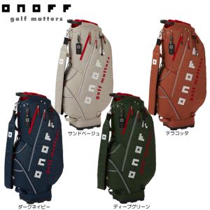 ONOFF 【取寄】オノフ キャディバッグ OB0326 オレンジ グローブ