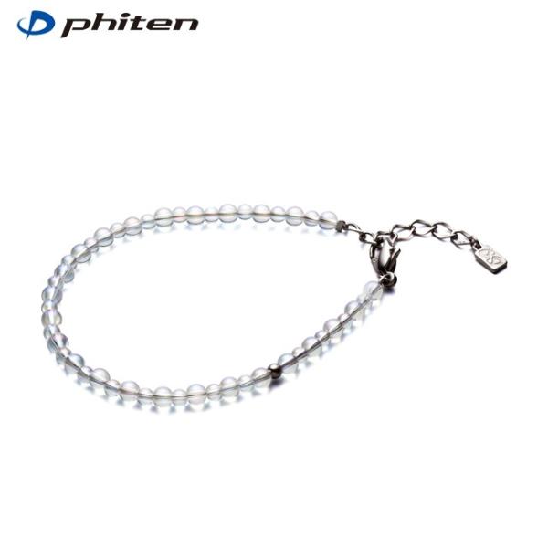 【送料無料】Phiten ファイテン チタン水晶コンビブレス(3mm・4mm玉) 15cm (051...