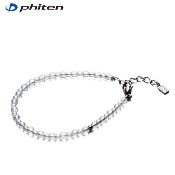 【送料無料】Phiten ファイテン チタン水晶コンビブレス(3mm・4mm玉) 17cm (051...