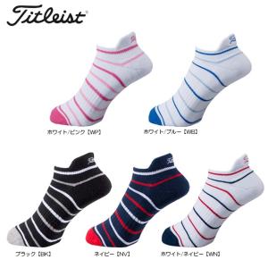 【送料無料　メール便】【日本正規品】Titleist タイトリスト レディス ショートソックス TSWS1992｜gearmove