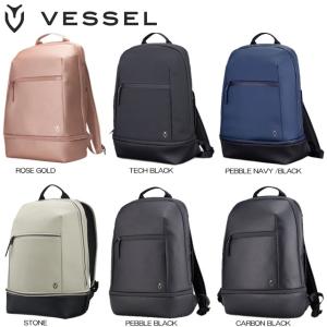 VESSEL ネイビー バックパック ♪【23年継続モデル】ベゼル メンズ シグネチャー 2.0 バック