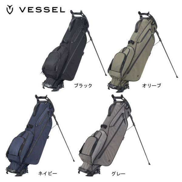 【送料無料】VESSEL ベゼル VLS Stand ブイエルエス スタンド キャディバッグ ダブル...