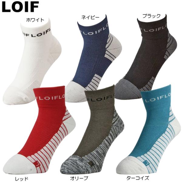 【送料無料 メール便】【2025年モデル】Loif ロイフ ハヤブサ  グリップソックス 吸水速乾/...