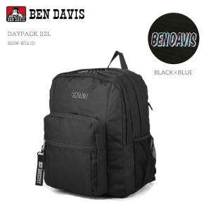 【SALE 20%OFF】BEN DAVIS DAYPACK ベン デイビス デイパック BDW-8141 32L PCスリーブ オーガナーザー ロゴ 通学 スクール 通勤 レディース スクール｜gears-jam